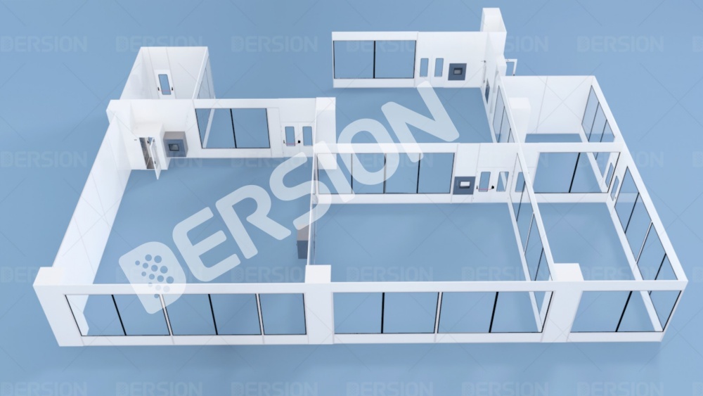 Modular Cleanroom 3D