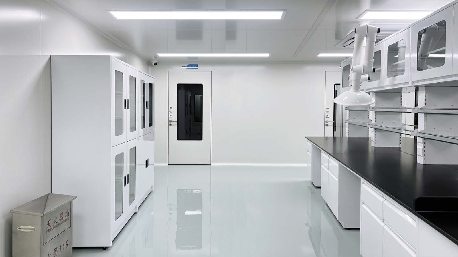 Reinraum für biopharmazeutische Produkte